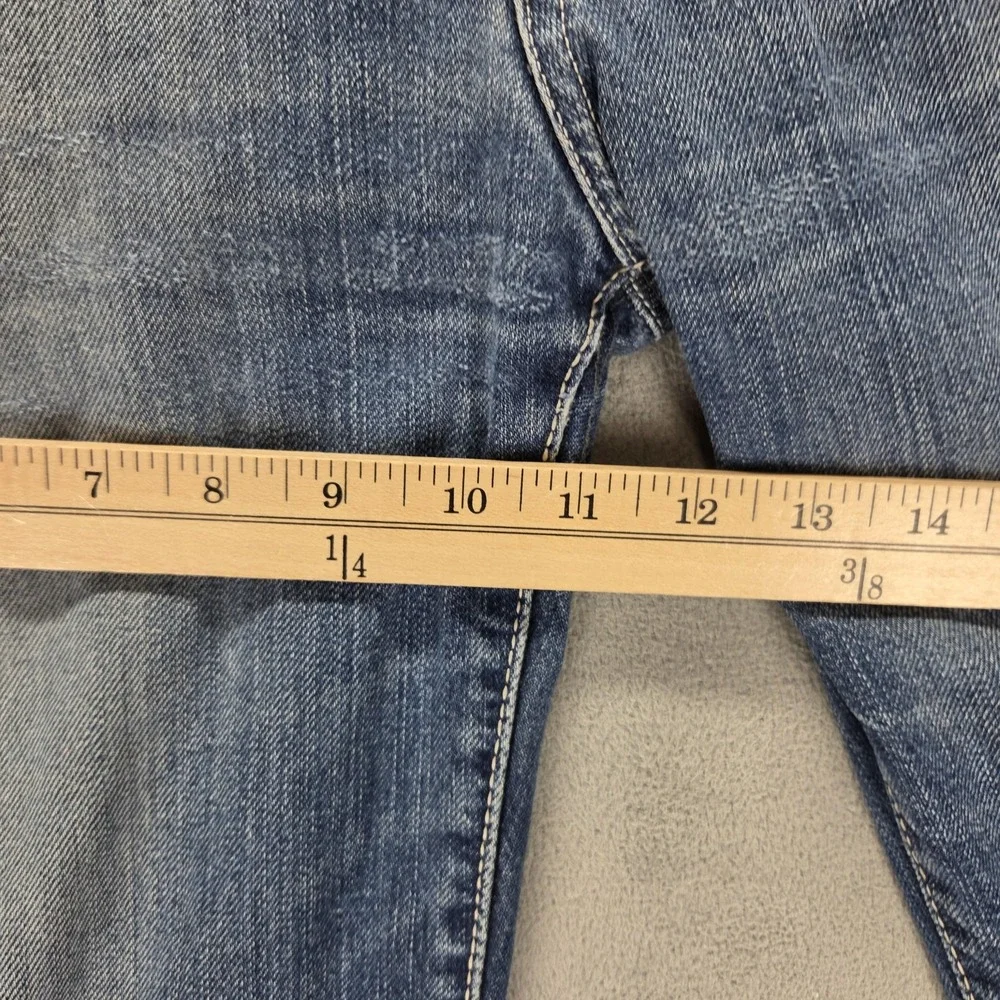 Vintage Levis Engineered Jeans Mens Blue Twisted Red Wire Button Fly Fits 32x28